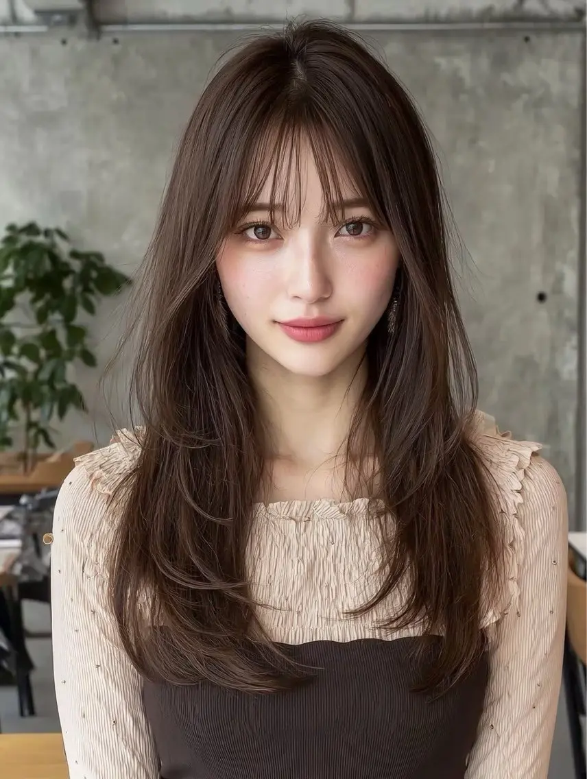 ロング KNOWHOW/思川 阿耶のヘアスタイル