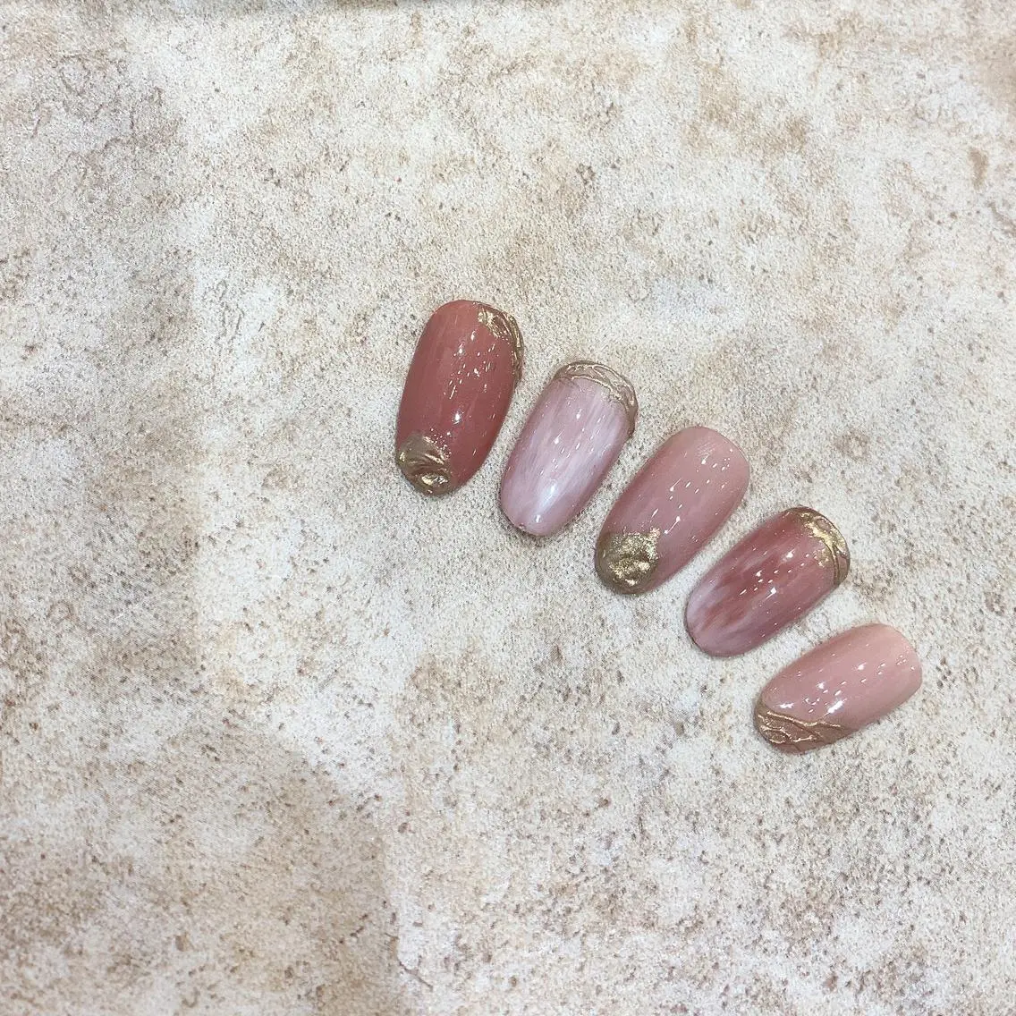 ネイル ニュアンスネイル fujii ayakaのネイルデザイン