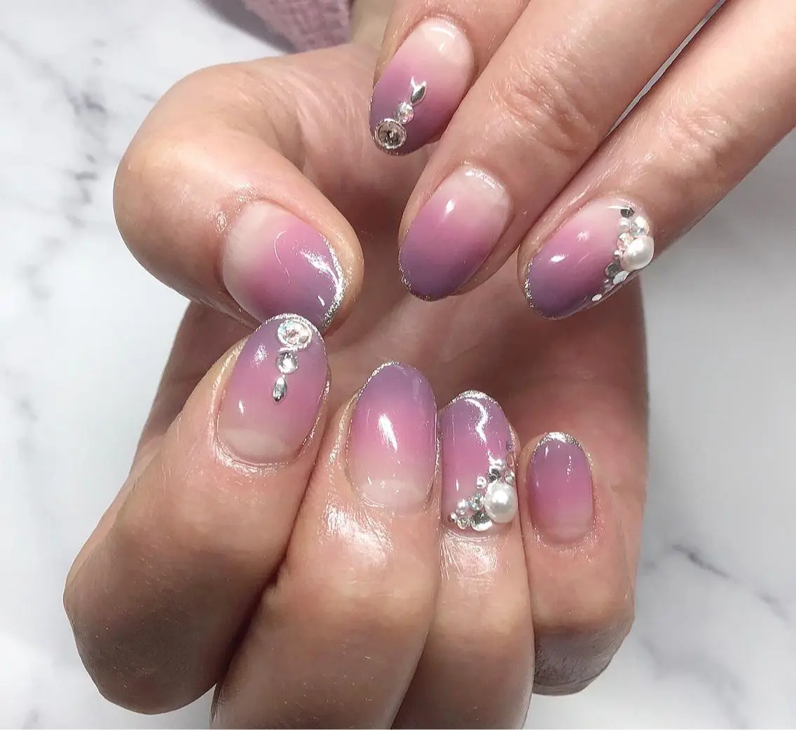 ロング カラー キッズ ネイル マツエク・マツパ 福田 加奈のネイルデザイン