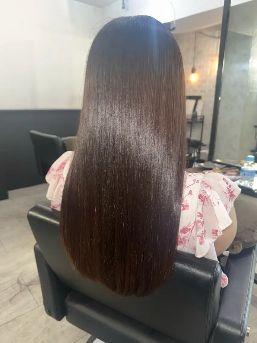 ロング カラー 髪質改善【due hair】砂川 翔のヘアスタイル