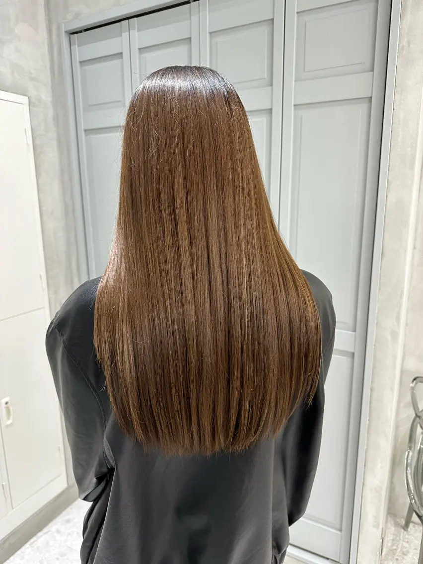 ロング 髪質改善 トリートメント Minami🩵 新宿のヘアスタイル
