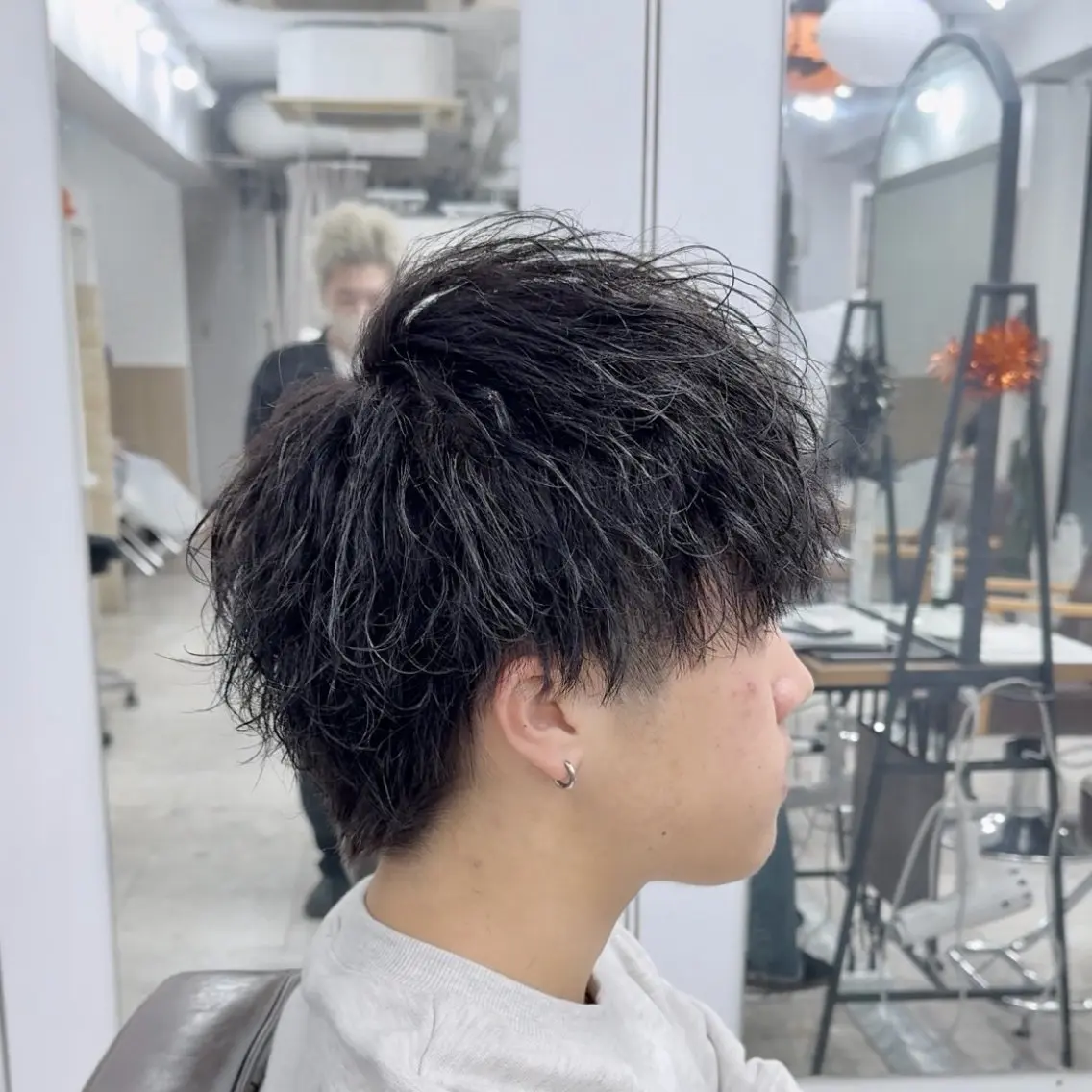 パーマ メンズ カット パーマ 🔥メンズパーマ特化 菅谷尚悠🔥のヘアスタイル