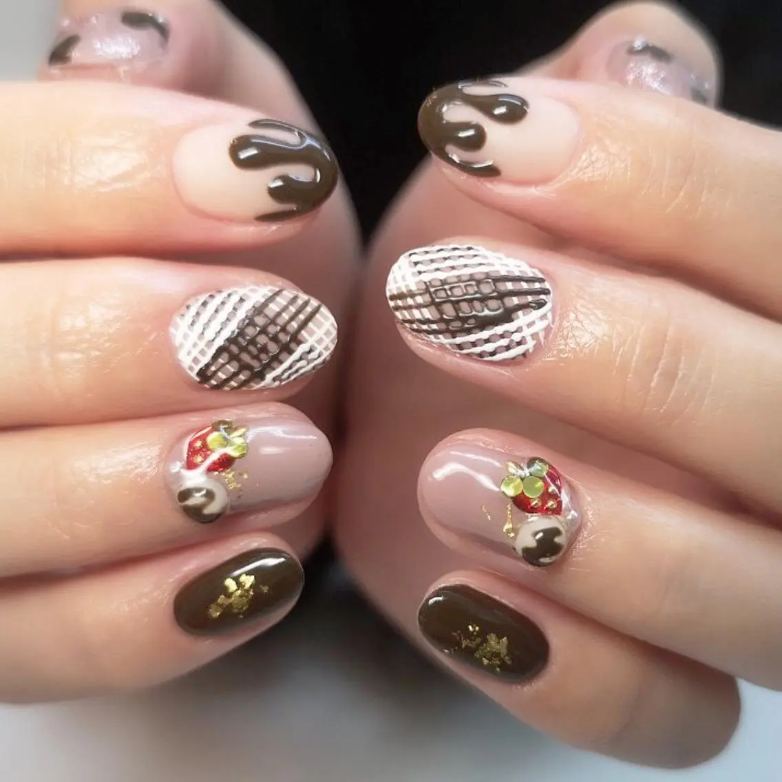 ネイル ハンドネイル nailart ecritのネイルデザイン