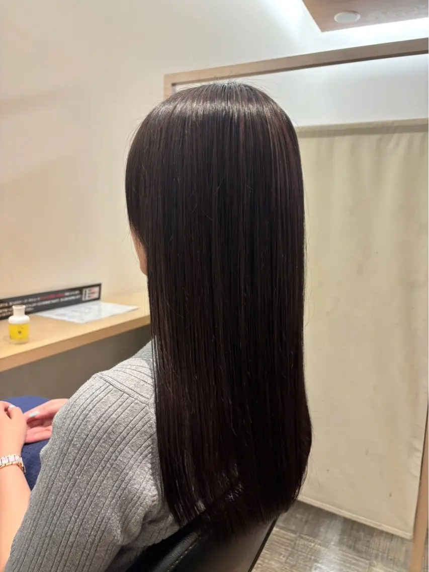 ロング カラー 謝花 卯依┆͓̽ モデル募集中🪽⋆*のヘアスタイル