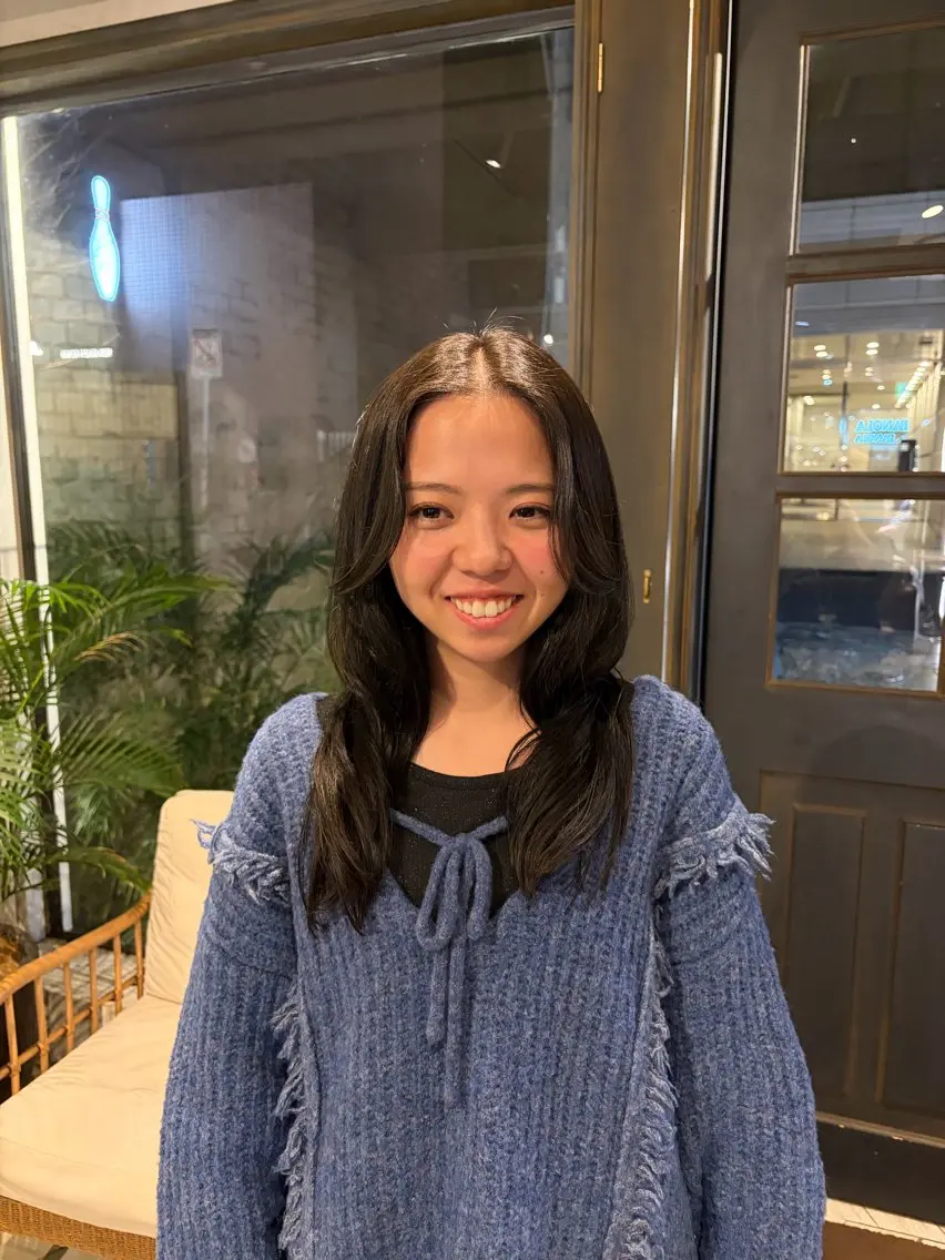 ロング 杉崎 朝佳のヘアスタイル