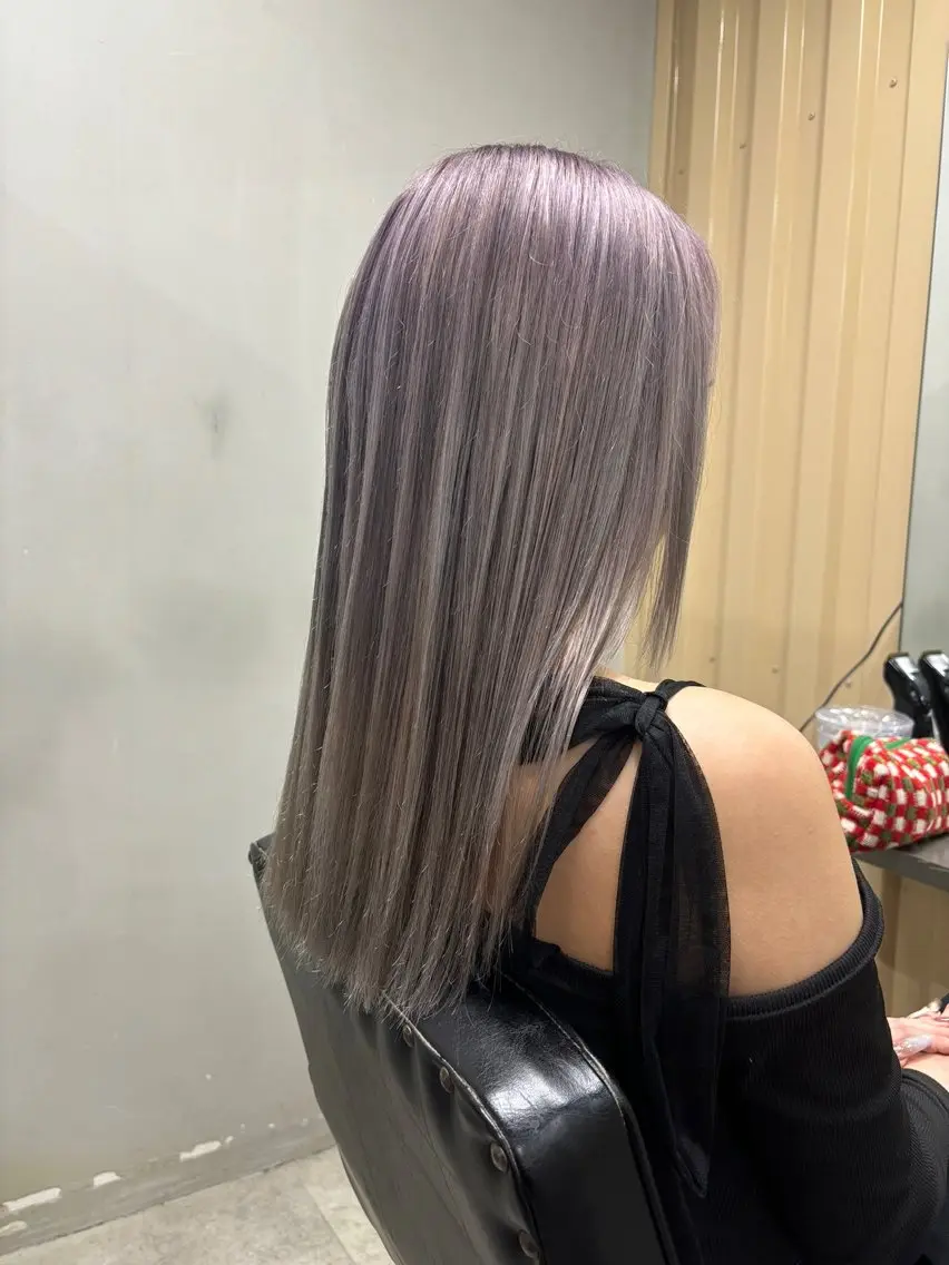 ロング ヘアカラー トリートメント MASAYUKI/ ブリーチのヘアスタイル