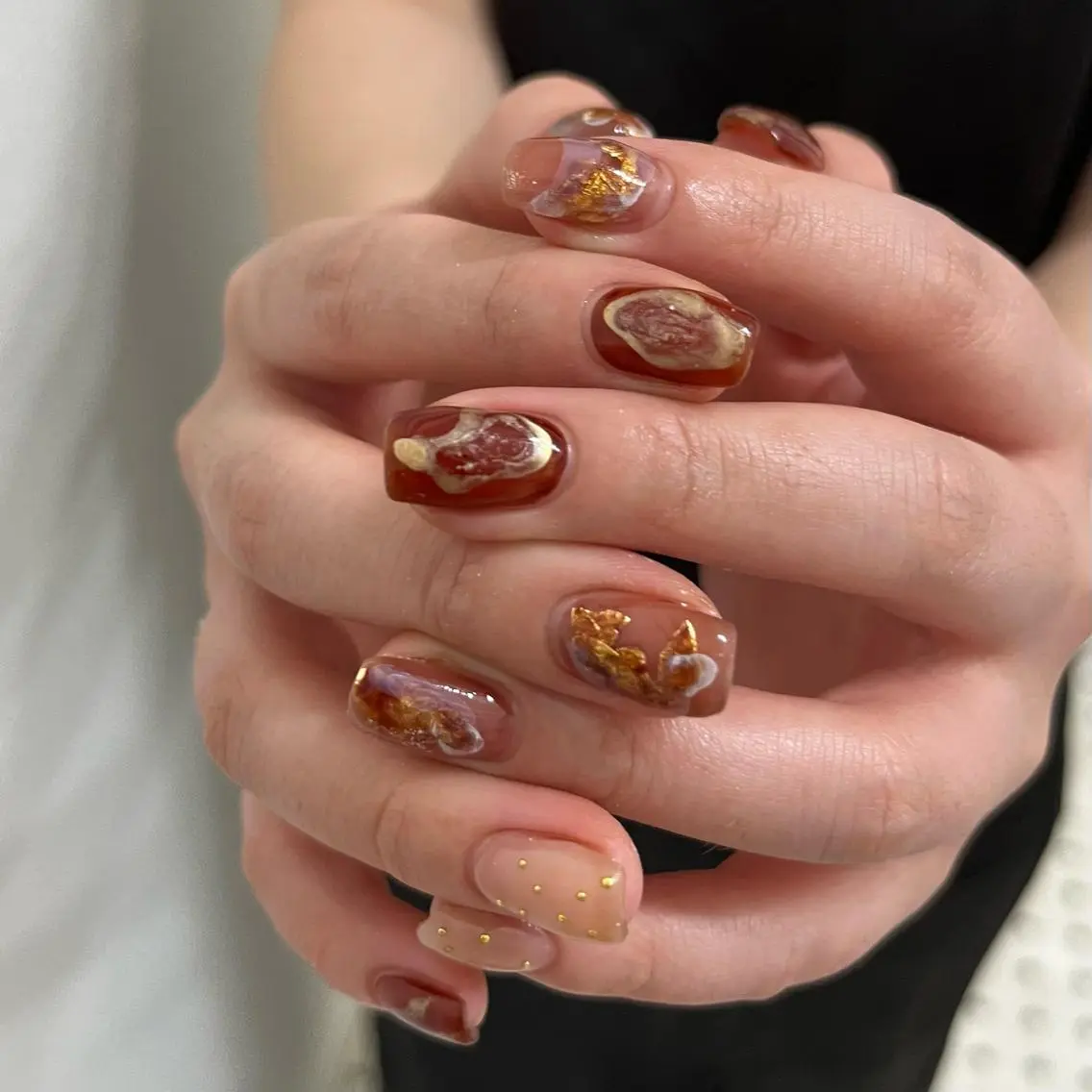 ネイル ピンク ハンドネイル vegh. nail/阿波座のネイルデザイン