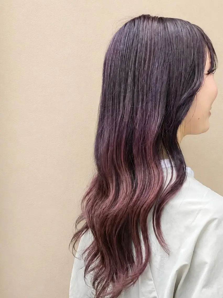 カラー グラデーションカラー 透明感カラー🎨/ レイヤー/まののヘアスタイル