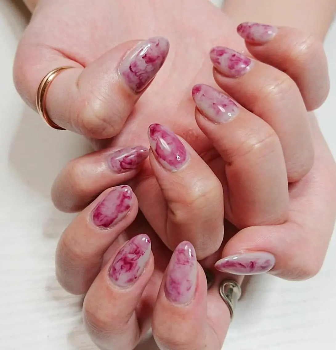 ネイル シンプルネイル ハンドネイル Lilith Nailのネイルデザイン