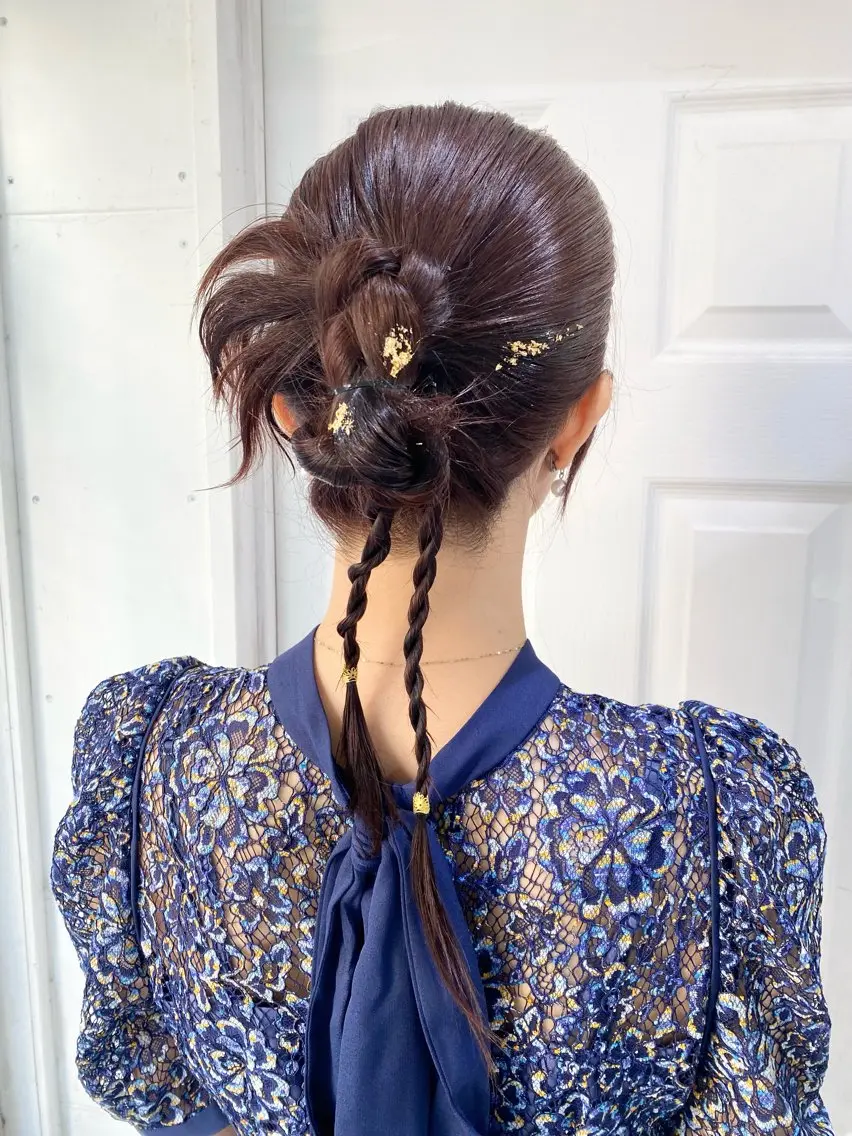 ヘアアレンジ ヘアセット uros.中目黒 moekaのヘアスタイル