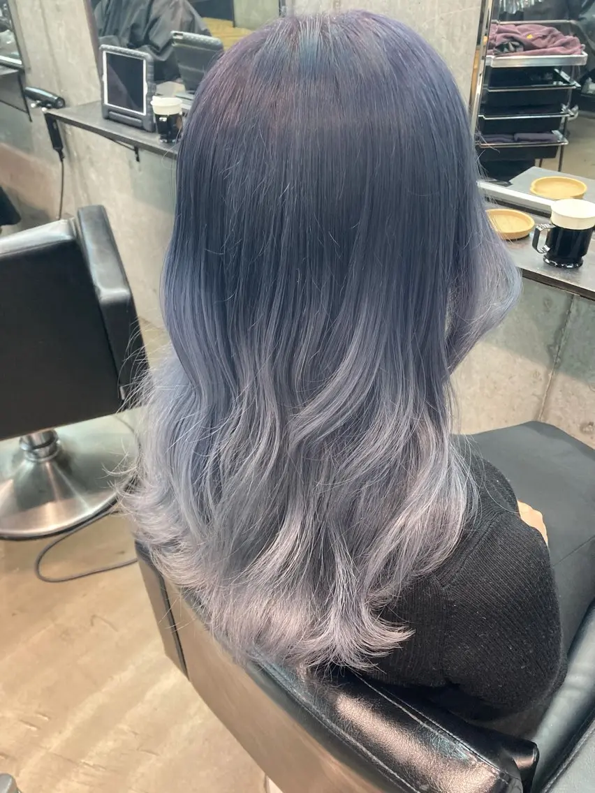 ミディアム カラー ヘアカラー ✨最安値✨エクステ カラー🌼つきな🌼のヘアスタイル