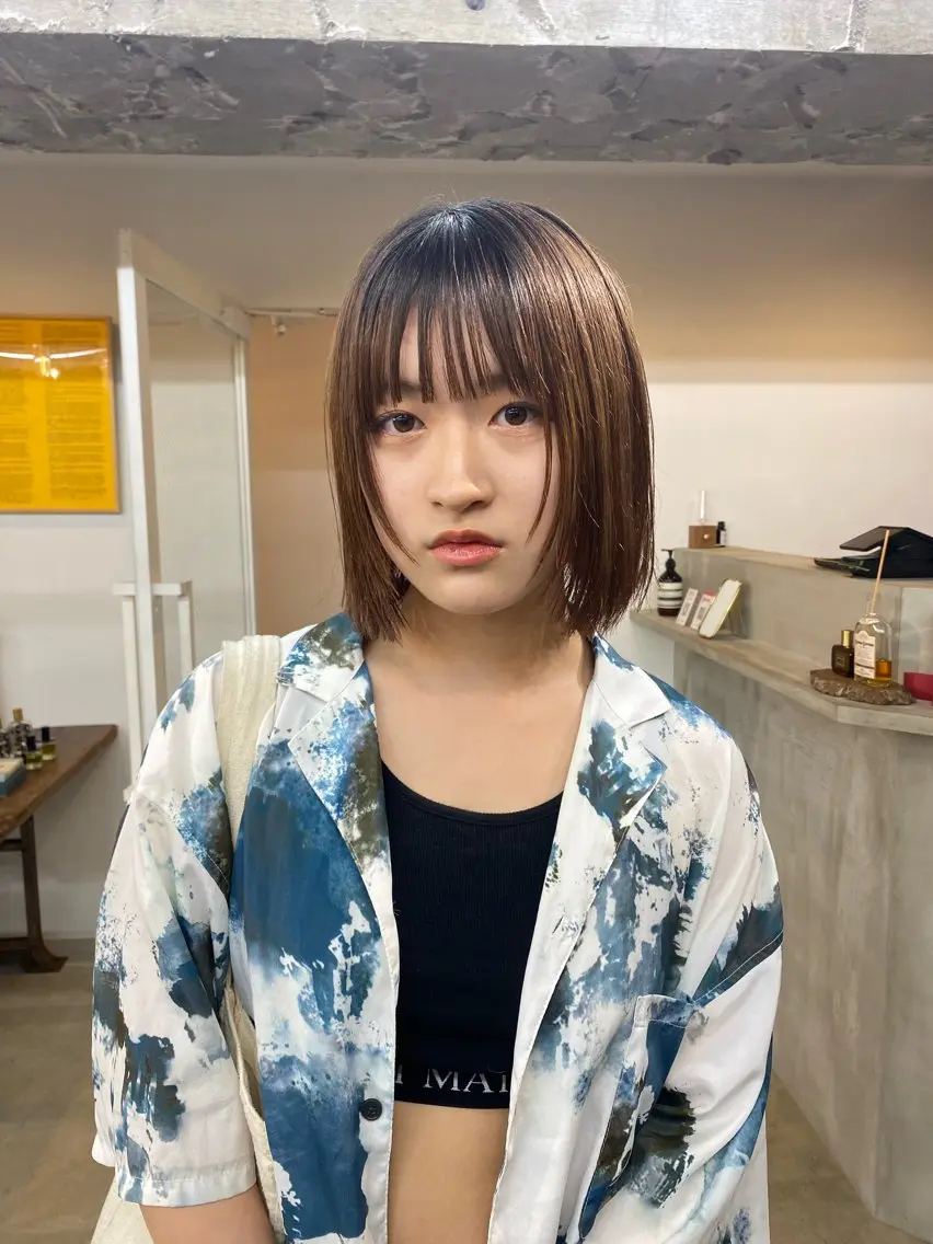 ミディアム uta ウタのヘアスタイル