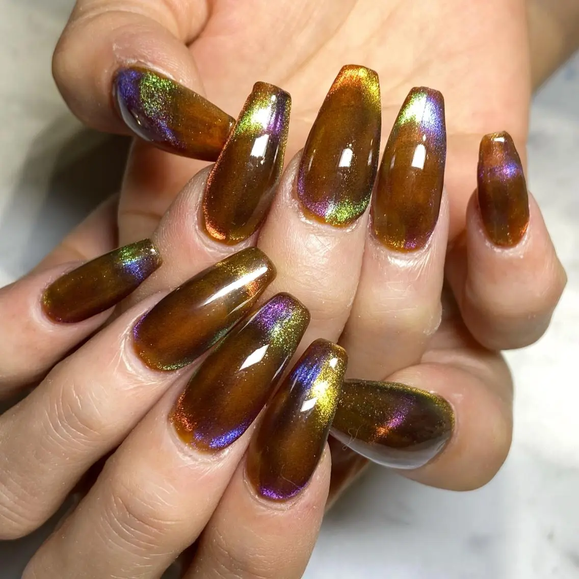 ネイル スカルプネイル ネイルチップ YUN 💅のネイルデザイン