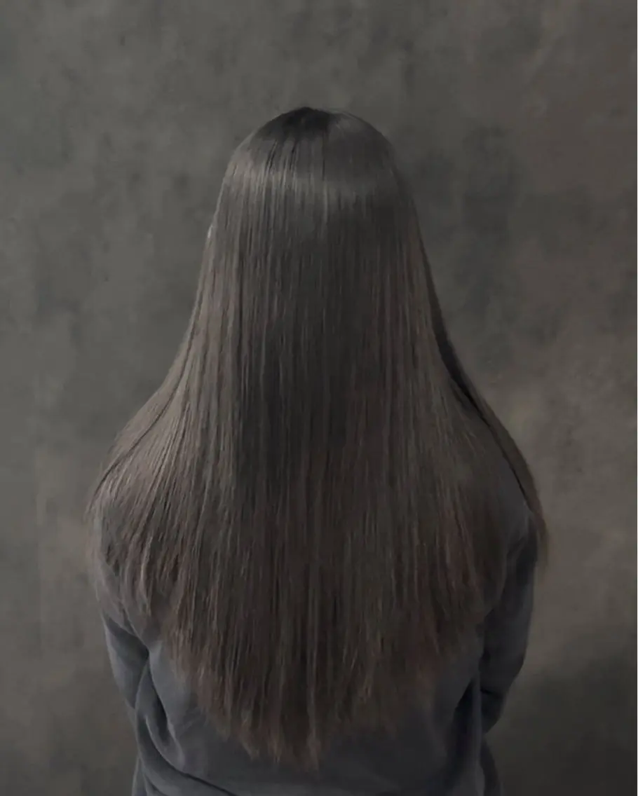 ロング カット 縮毛矯正 🫧𝙞𝙢𝙖𝙞 ️当日OK🫧のヘアスタイル