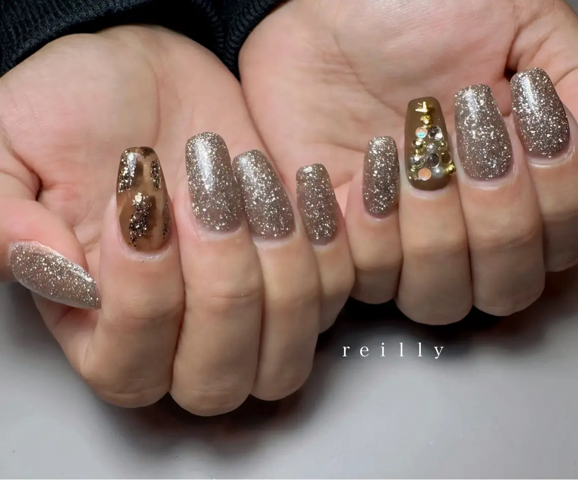 ネイル チークネイル クリアネイル フットネイル フレンチネイル ジェルネイル ハンドネイル Reillynail みさきのネイルデザイン