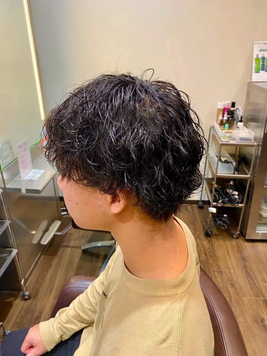 メンズ メンズパーマ 谷口 雅門のヘアスタイル