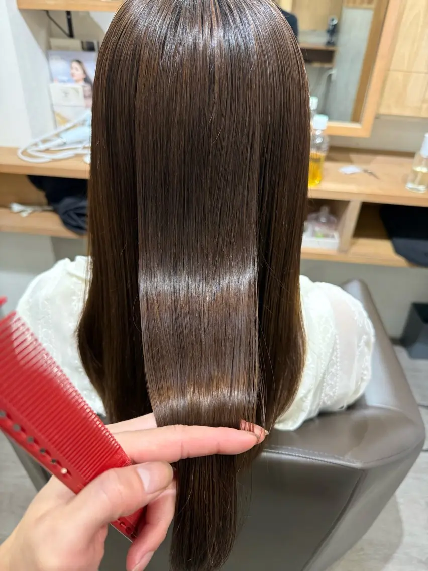 ロング 縮毛矯正 ROCCAhair 瞭汰のヘアスタイル
