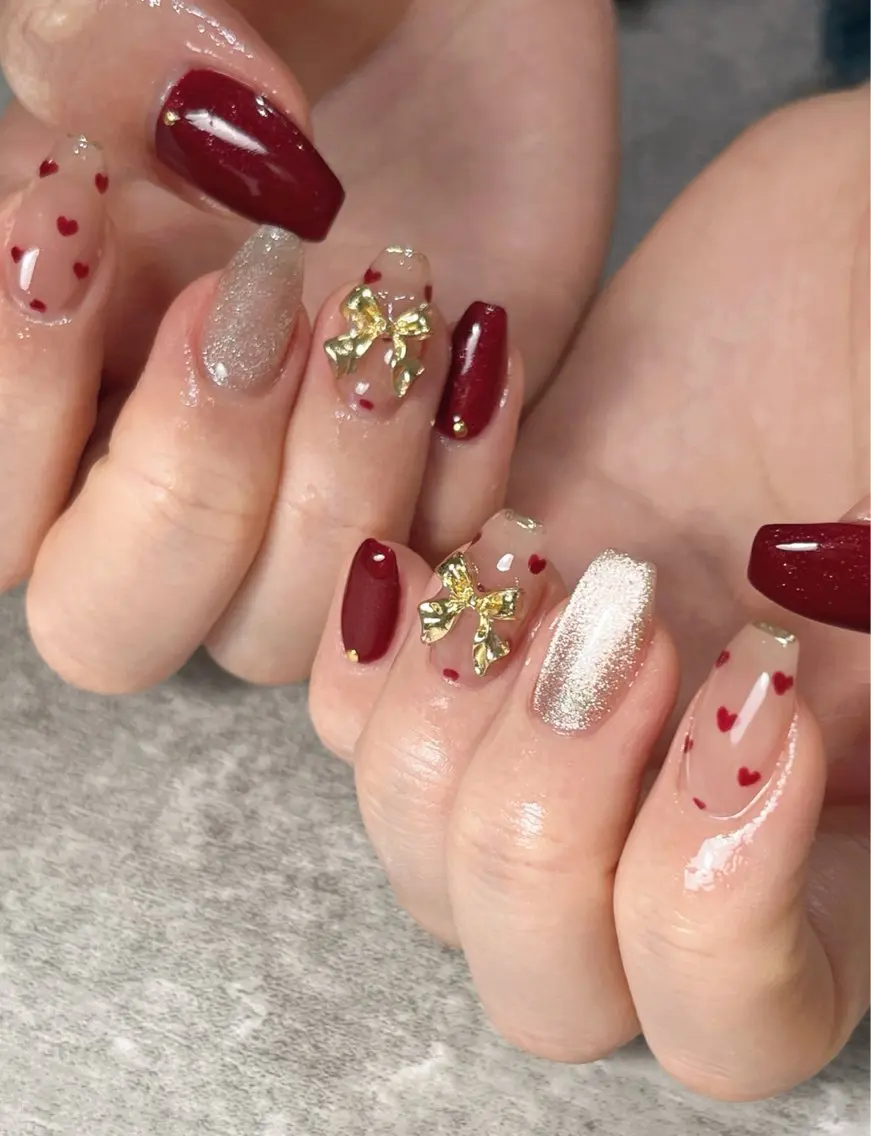 ネイル アートネイル ラメ(グリッター) ラメグラデーション 持ち込み ワンカラーネイル NailsalonY Yuiのネイルデザイン