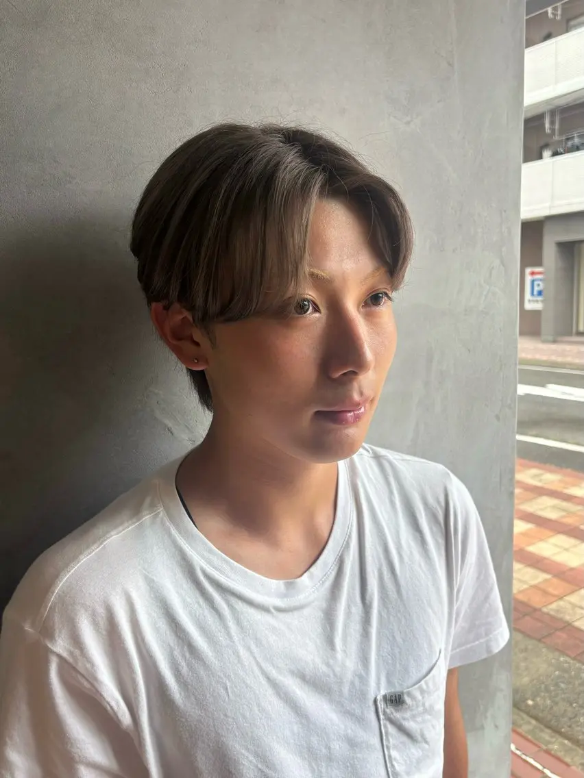 メンズ ヘアカラー en:s/新潟 /万代/ミユのヘアスタイル