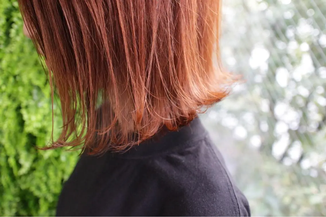 ミディアム カラー カット ヘアカラー トリートメント 吉本 知弘のヘアスタイル