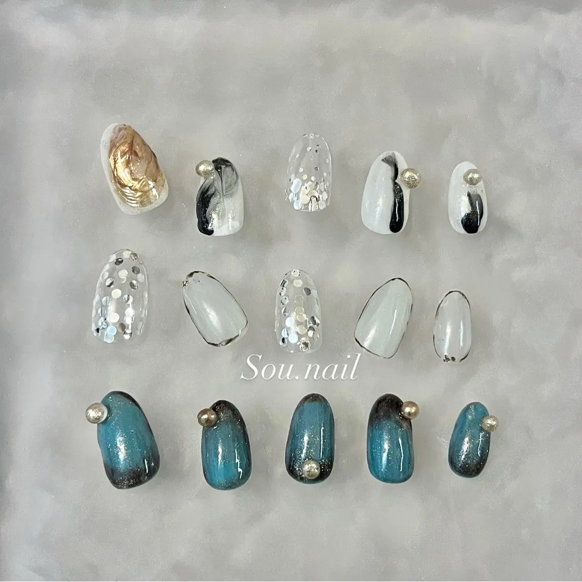 ネイル ニュアンスネイル Sou. nailのネイルデザイン