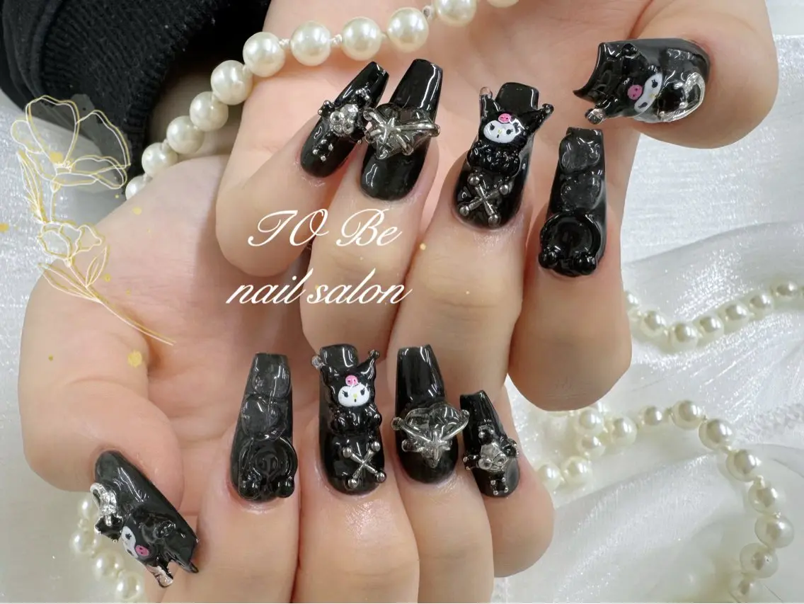 ロング Nail Salon To Be珈月のネイルデザイン