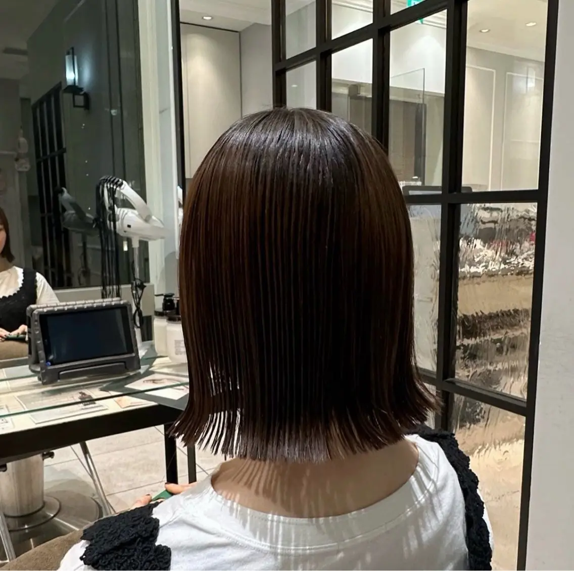 ミディアム ヘアカラー 【銀座】小顔/艶髪 似合わせヘア🌙三浦のヘアスタイル