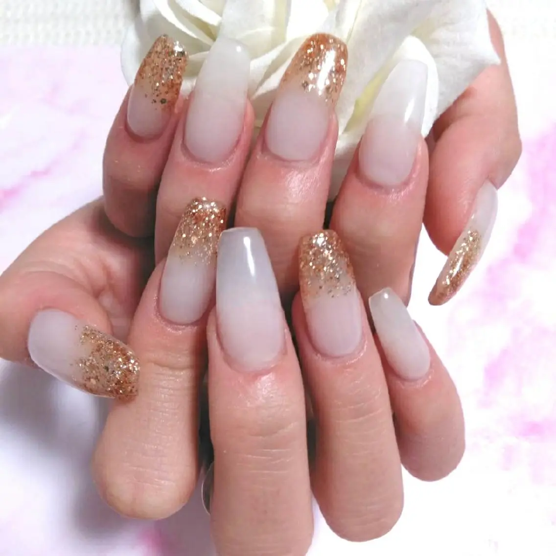 スカルプ簡易アート🦥パーツ無し💅オフ有の写真