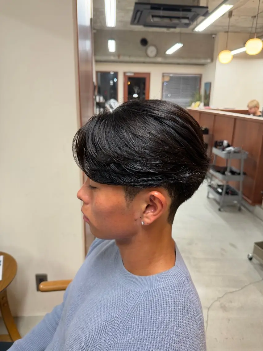 メンズ カット 縮毛矯正 縮毛矯正モデル募集中 SORAのヘアスタイル
