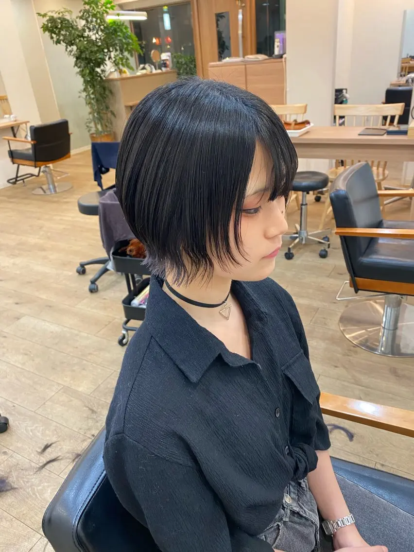 ショート ショートヘア ウルフカット Becky Lush 札幌アカデミー 一澤のマツエク・マツパデザイン