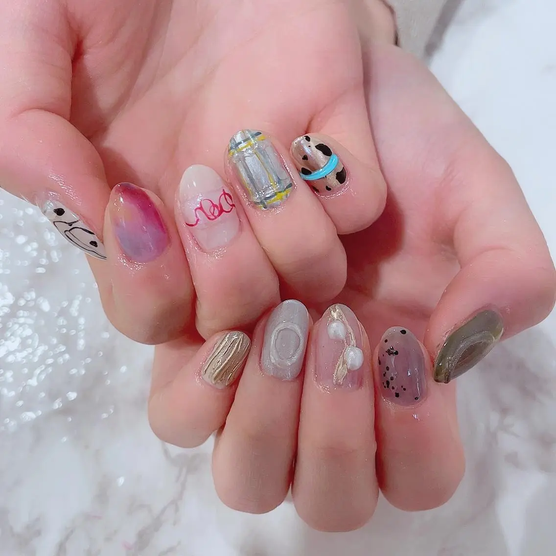 ネイル ハンドネイル ハンドケア nailsalon SuMILEのネイルデザイン