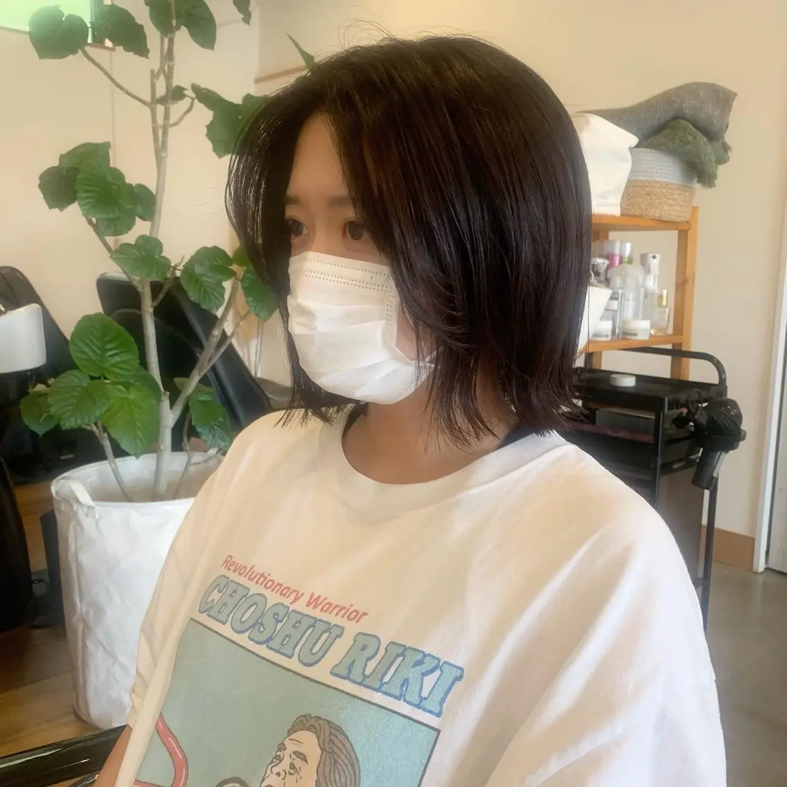 ショート コウノス マサコのヘアスタイル