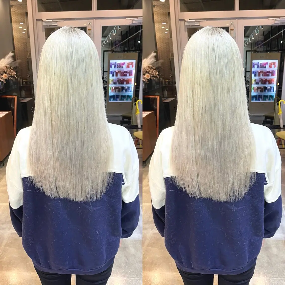 セミロング カラー ヘアカラー トリートメント オージュアソムリエ DAIKI⭐️のヘアスタイル