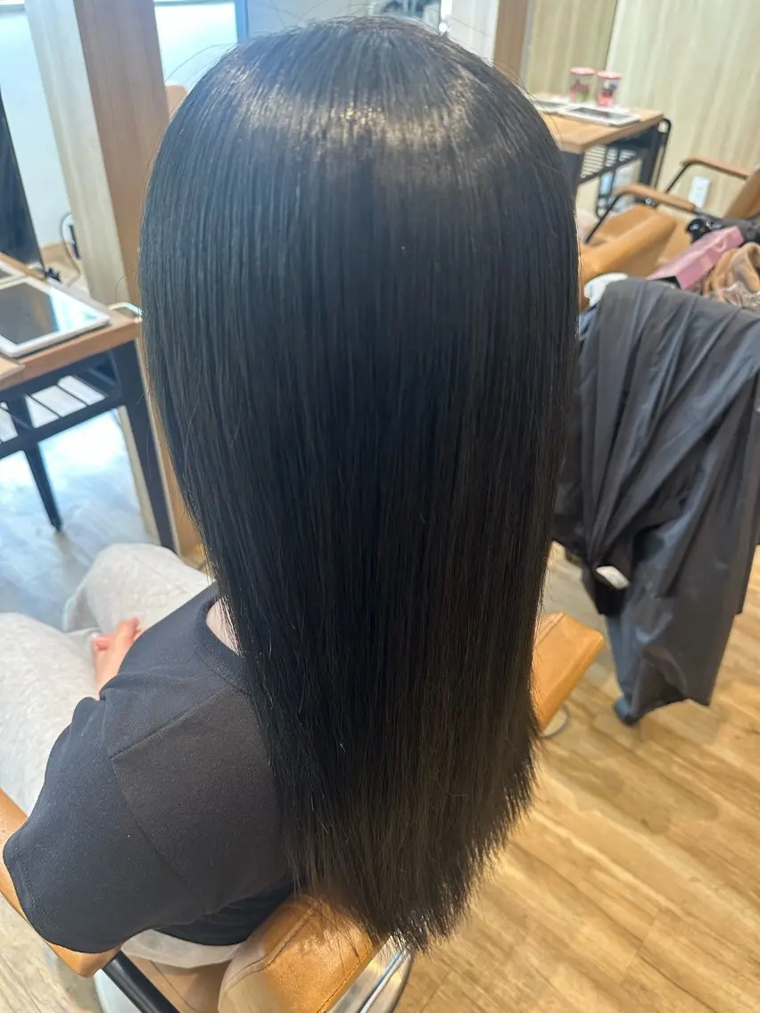セミロング パーマ 縮毛矯正 ✨✂️Nori ✂️✨のヘアスタイル