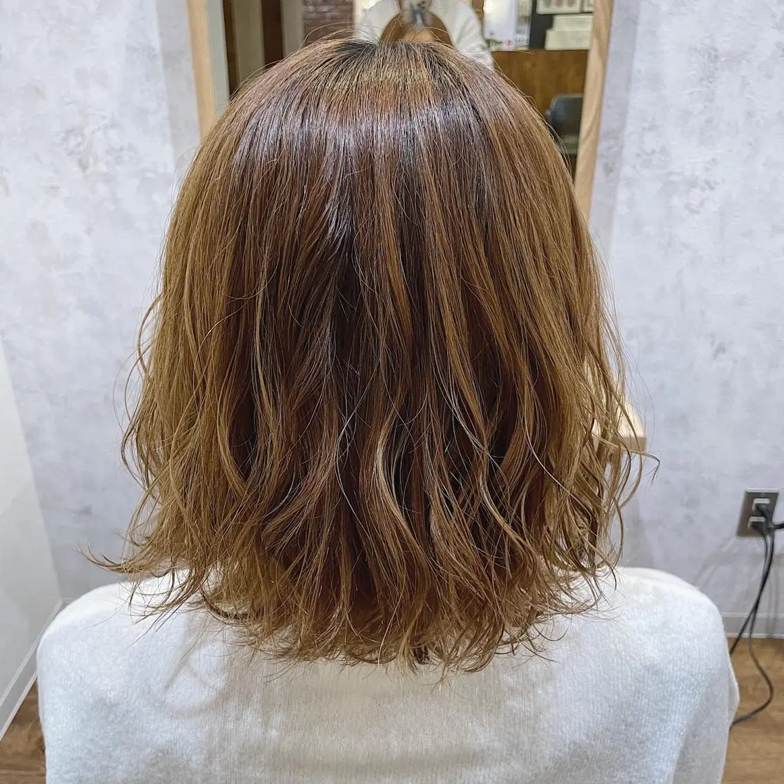 ミディアム spinhair fluffyのヘアスタイル