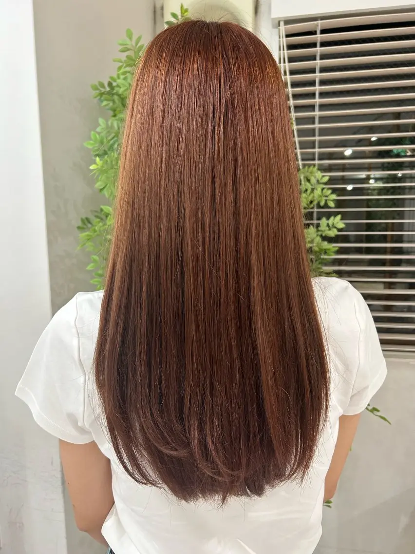 セミロング カラー 💙まこと💙艶 カラー(Rico)のヘアスタイル