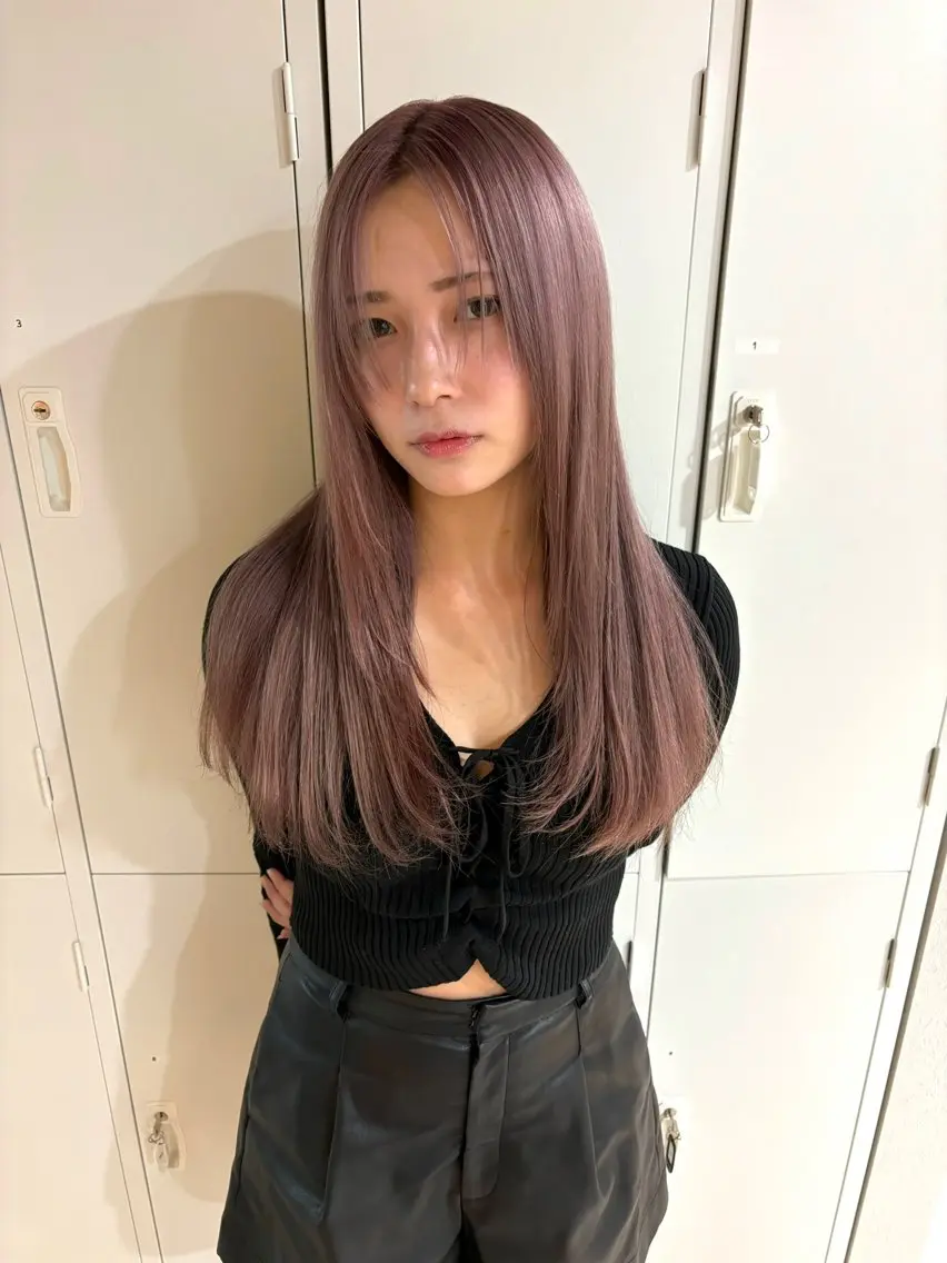 ロング 透明感/エクステ Veluaのヘアスタイル