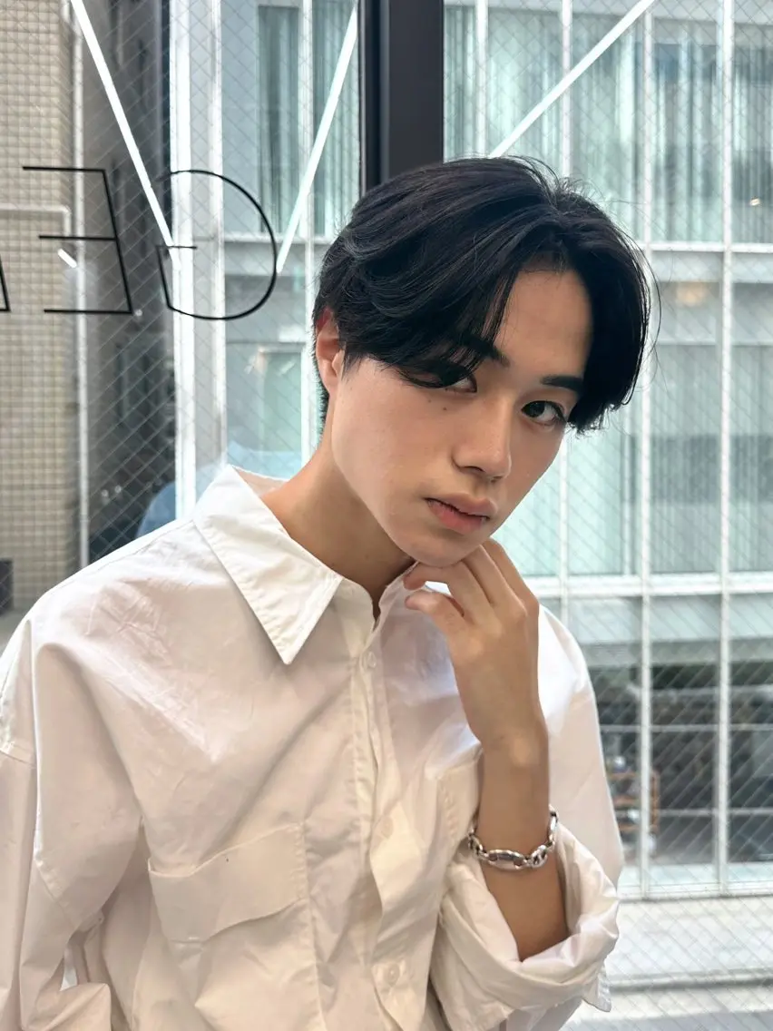 🩵メンズ限定🩵韓国風メンズカット➕最新トリートメントの写真