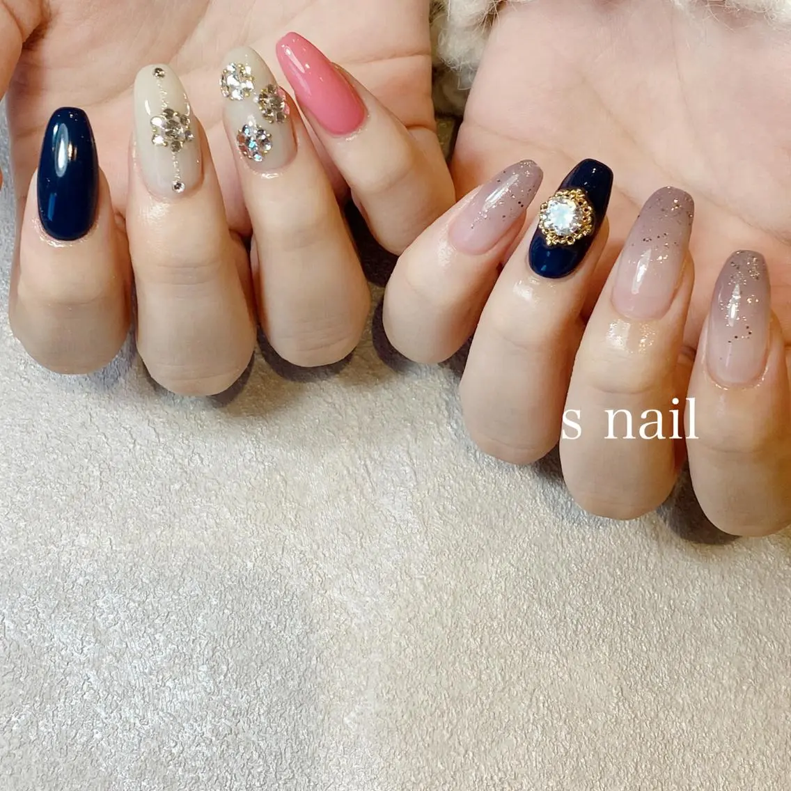 ネイル ハンドネイル s nail さとよしみゆきのネイルデザイン