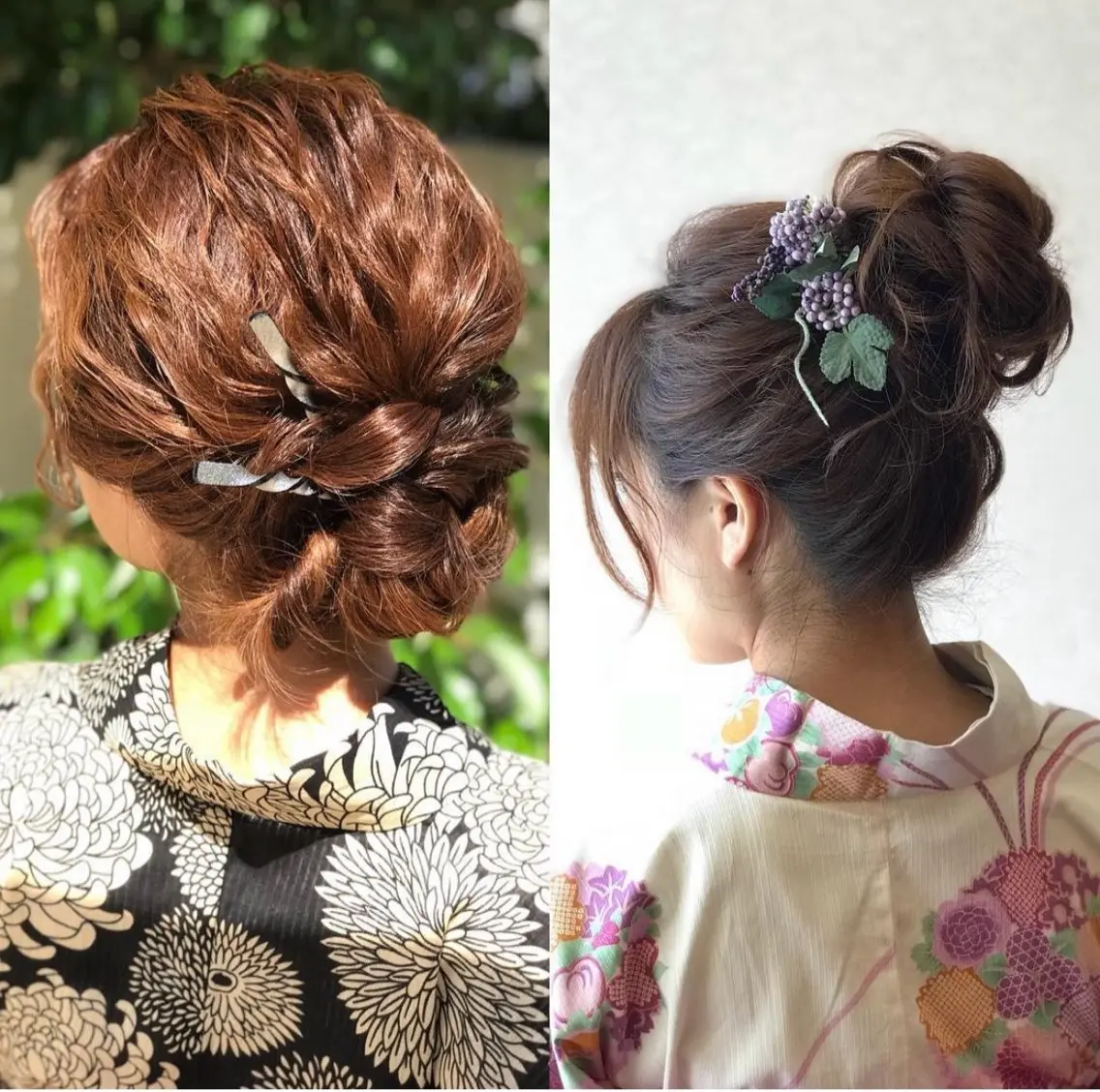 着付け 東京堂 大濠のヘアスタイル