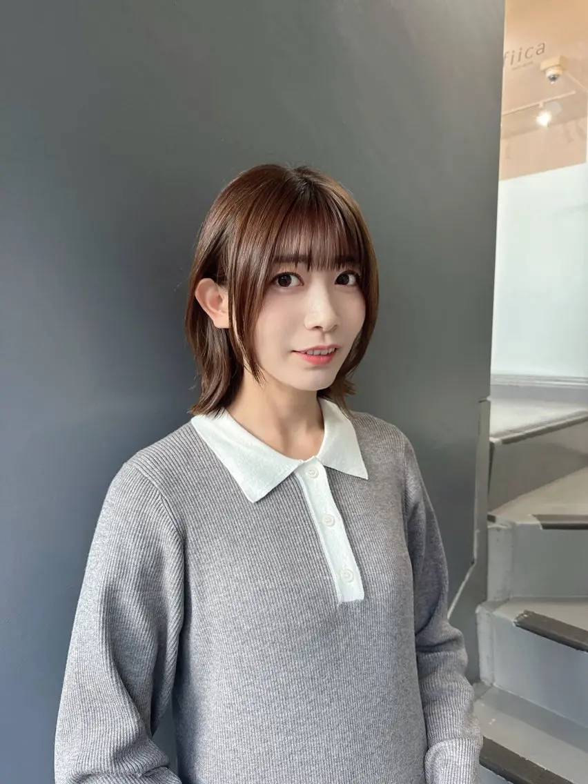 ミディアム 髪質改善✨艶髪✨ レイヤーカット 田畑のヘアスタイル