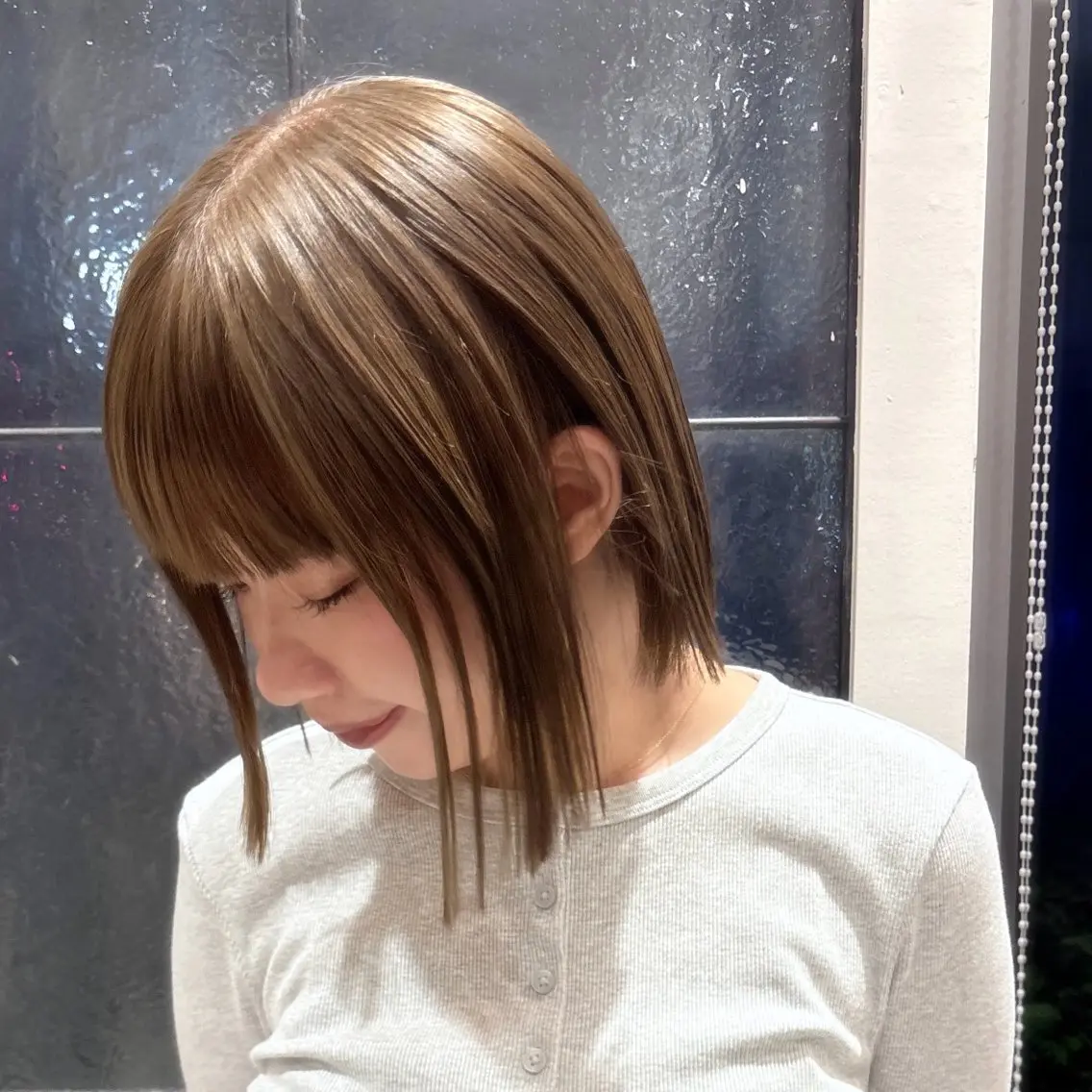 カラー レイヤーカット /ブリーチ∕ねねのヘアスタイル