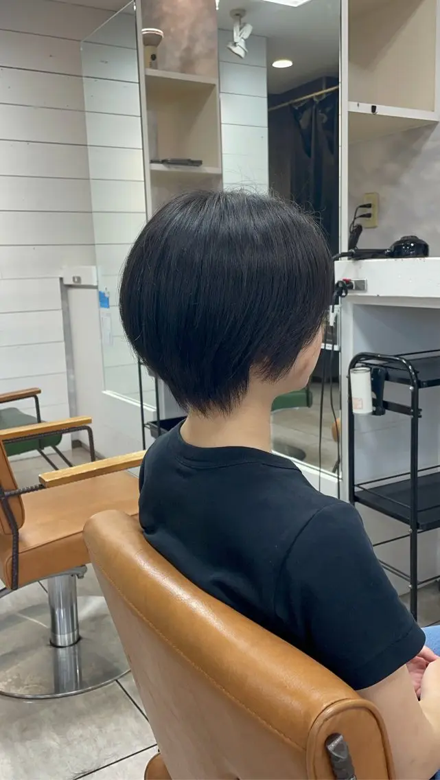 ショート カラー カット ヘアカラー トリートメント 似合わせ/前髪カット /店長 村上直也のヘアスタイル