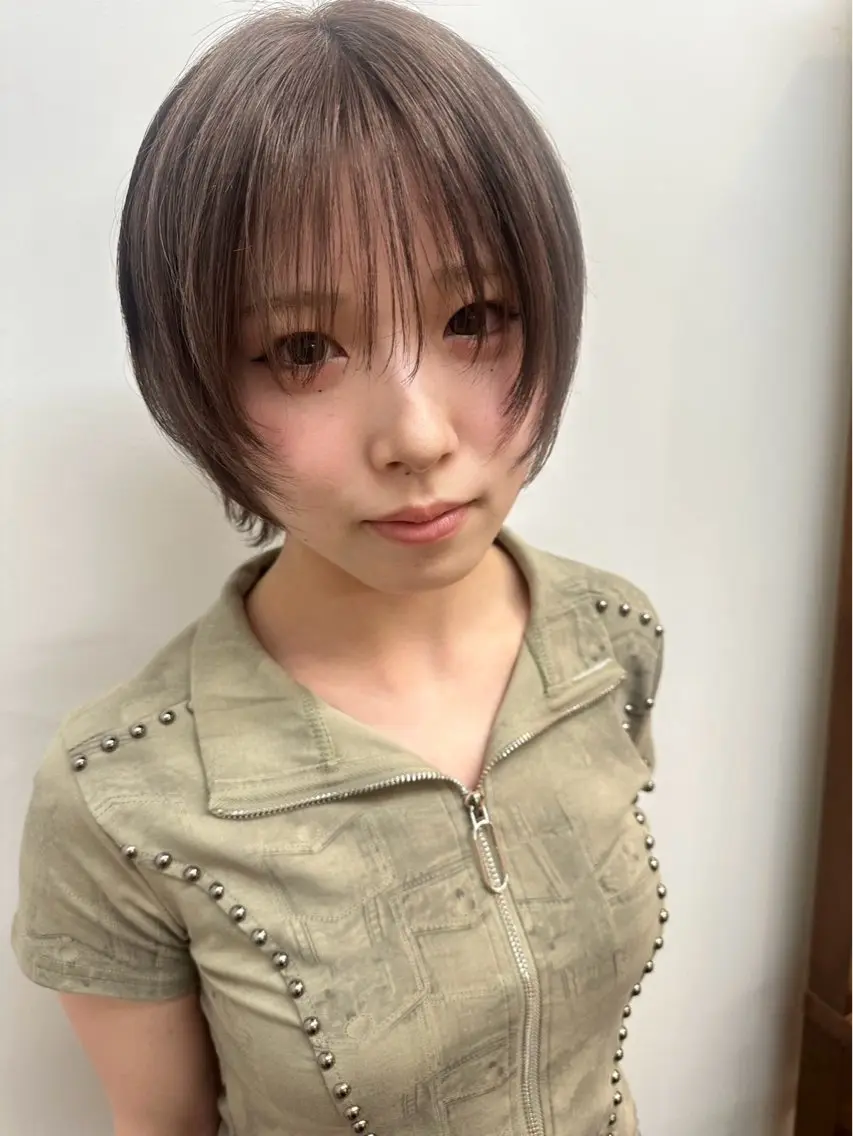 ショート カット みぞぐち じゅりのヘアスタイル