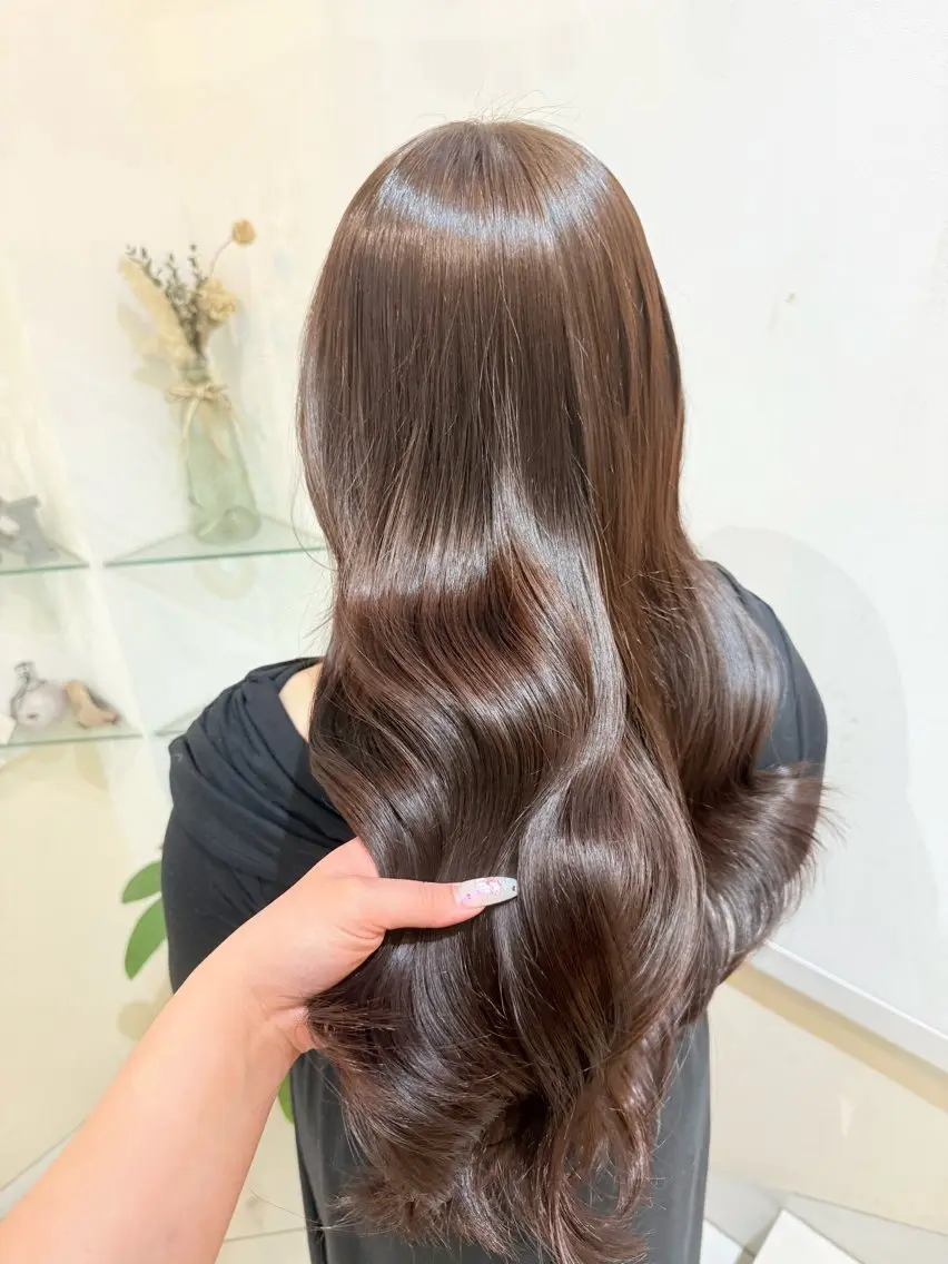 ロング ヘアカラー トリートメント ♡艶髪/顔周り♡ Konomiのヘアスタイル