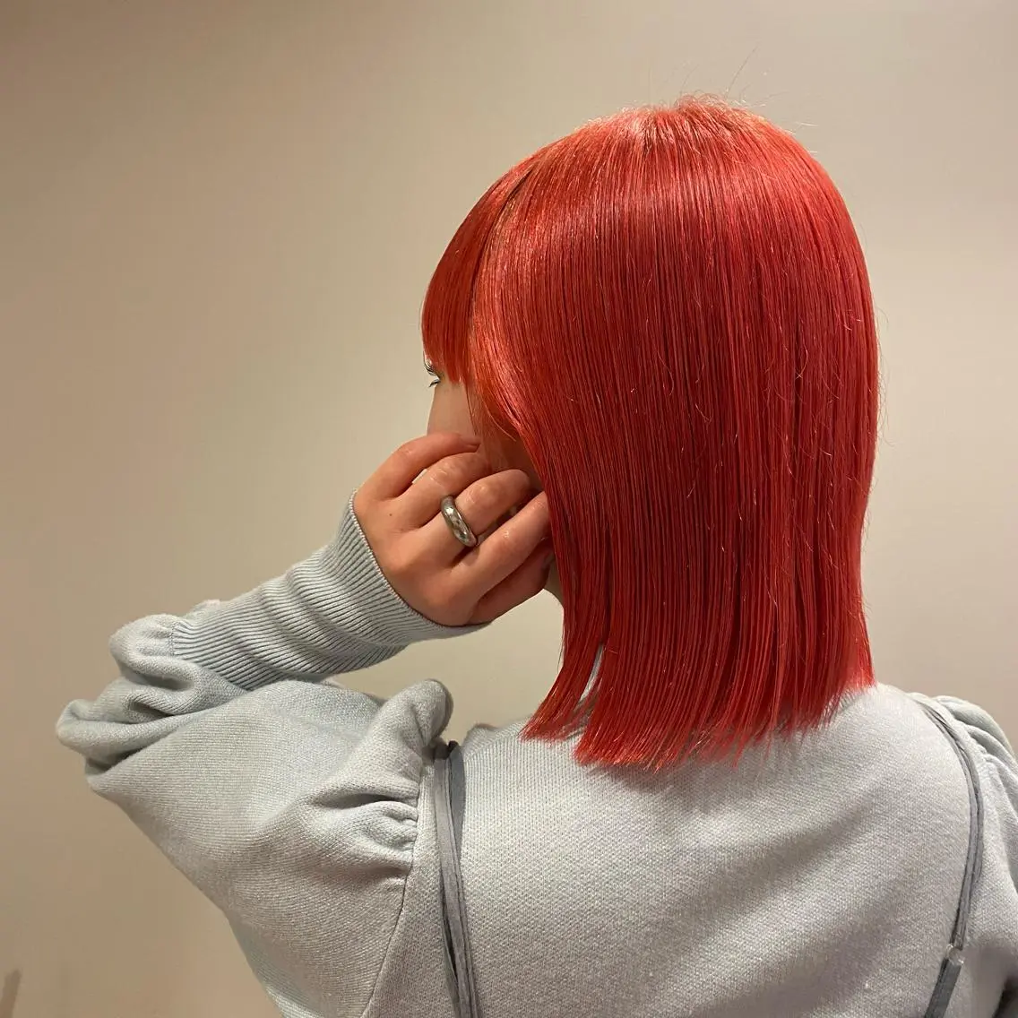 ミディアム カラー メンズ清潔感のプロ 💈メンズパーマ藤田のヘアスタイル