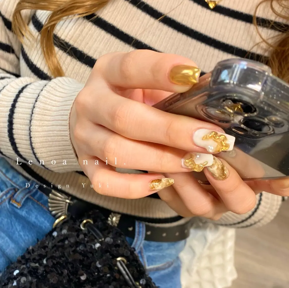 ネイル ハンドネイル Tielu Yukiのネイルデザイン