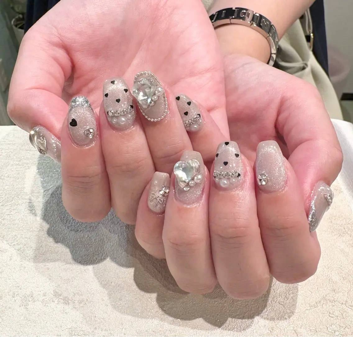 ネイル ハンドネイル ecrin 💎 mayuのネイルデザイン
