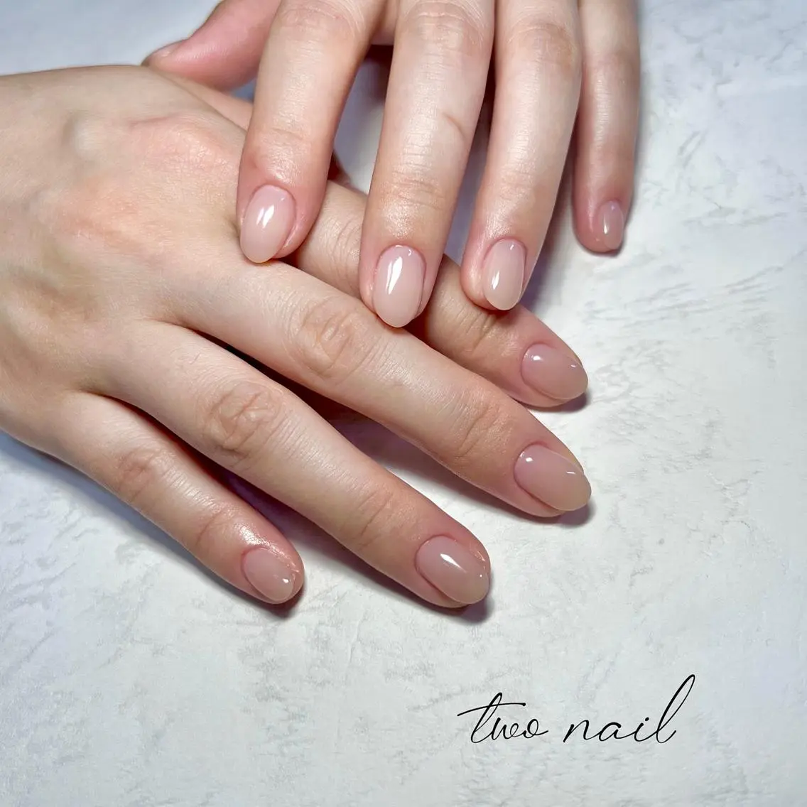 ネイル アートネイル フットネイル ハート ニュアンスネイル ホワイト ハンドネイル two nailのネイルデザイン