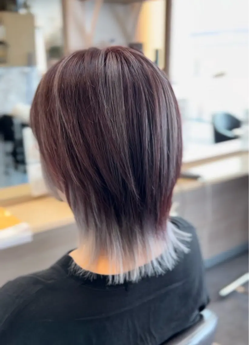 【韓国風/透明感】カット+ブリーチ+カラーで柔らかヘアに_¥10000の写真